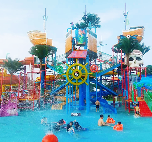 海盜系列水寨、水屋